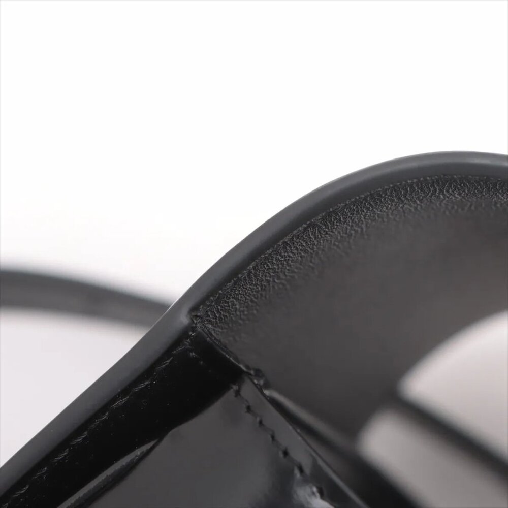 Sold out ❌Celine Triomphe teen Leather Shoulder bag Black - Picture 12 of 14